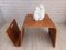 Mid-Century Danish Coffee Table and Magazine Rack in Bentwood, Set of 2 13