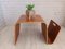 Mid-Century Danish Coffee Table and Magazine Rack in Bentwood, Set of 2 5