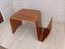 Mid-Century Danish Coffee Table and Magazine Rack in Bentwood, Set of 2 7