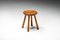 Tabouret Minimaliste en Pin par Charlotte Perriand, France, 1950s 18