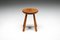 Tabouret Minimaliste en Pin par Charlotte Perriand, France, 1950s 16