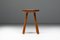Minimalist Pine Stool by Charlotte Perriand, France, 1950s 11