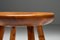 Tabouret Minimaliste en Pin par Charlotte Perriand, France, 1950s 19