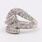 Vintage 18kt White Gold Diamond Ring, 1992 3