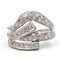 Vintage 18kt White Gold Diamond Ring, 1992, Image 1