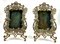 Lovers Knot Picture Frames with Glass Cover & Silver-Plating, 1860s, Set of 2, Image 3