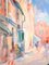Mario Micheletti, Street Scene, 1960, Oil Painting, Framed 3
