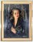 P. A. Gariazzo, Portrait, 1958, Oil Painting, Framed 1