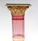 French Corinthian Column Pedestal Stand in Crystal Glass, Image 4