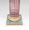 French Corinthian Column Pedestal Stand in Crystal Glass, Image 3