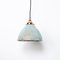 Industrial Holophane Verdigris Coppered Spun Aluminium Pendant Light 15