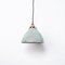 Industrial Holophane Verdigris Coppered Spun Aluminium Pendant Light 3