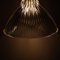 Antike abgewinkelte Prismatische Holophane Wandlampe aus poliertem Messing, 1930er 11