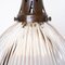 Prismatische Vintage Holophane Kapellenlampe aus Glas mit Original Messing Details, 1890er 6