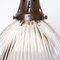 Vintage Holophane Prismatic Glass Chapel Light with Original Brass Details, 1890s 6