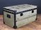 Antique Grey Trianon Canvas Trunk from Louis Vuitton 10