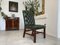 Chesterfield Dining Chair in Green Leather 1
