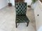 Chesterfield Dining Chair in Green Leather, Image 7