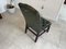 Chesterfield Dining Chair in Green Leather, Image 10