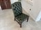 Chesterfield Dining Chair in Green Leather 6