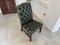 Chesterfield Dining Chair in Green Leather, Image 6