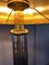 Tall Hollywood Regency Style Table Lamp with Turquoise Lampshade, 1980s 12
