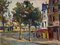 Harry Urban, Quai de la Tournelle, Paris, Oil on Wood, Framed, Image 4