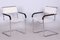 Fauteuils Bauhaus en Chrome par M. Breuer pour Thonet, Czechia, 1930s, Set de 2 1