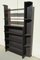 Open Bookcase in Black Stained Wood 4