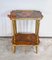 Small Lounge Table in Moucheté Cedar with Painted Decor, 1920s 16