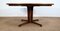 Scandinavian Extandable Oval Table in Violet Wood, 1960s, Image 12