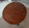 Scandinavian Extandable Oval Table in Violet Wood, 1960s 5