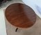 Skandinavischer Ausziehbarer Ovaler Tisch aus Violettem Holz, 1960er 4