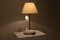 Lampe de Bureau en Porcelaine Blanche attribuée à Tommaso Barbi, Italie, 1970 7