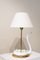 Lampe de Bureau en Porcelaine Blanche attribuée à Tommaso Barbi, Italie, 1970 9
