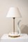 White Porcelain Table Lamp attributed to Tommaso Barbi, Italy, 1970s 1