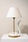 White Porcelain Table Lamp attributed to Tommaso Barbi, Italy, 1970s, Image 1