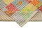 Tapis Kilim en Laine Multicolore Fait Main, Turc 4