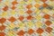 Alfombra Kilim turca de tejido plano de lana multicolor, Imagen 5