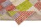 Grand tapis Kilim multicolore tissé à la main 4