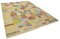 Grand tapis Kilim multicolore tissé à la main 2