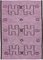 Large Purple Handwoven Decorative Flatwave Kilim Rug 1