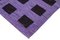 Vintage Purple Handmade Wool Flatweave Kilim Rug, Image 6