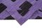 Vintage Purple Handmade Wool Flatweave Kilim Rug, Image 4