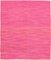 Pink Hand Knotted Geometric Wool Flatwave Kilim Rug 1