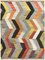 Multicolor Handmade Turkish Wool Flatwave Kilim Rug 1