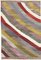 Multicolor Hand Knotted Oriental Wool Flatwave Kilim Rug, Image 1