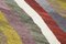 Alfombra kilim oriental de lana tejida a mano multicolor, Imagen 5