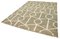 Large Beige Handwoven Decorative Flatwave Kilim Rug, Image 3