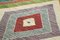 Grand tapis kilim en laine tissée à plat multicolore fait main 5